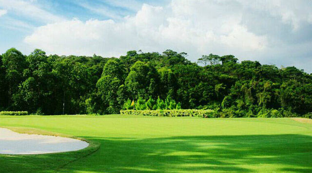 广州荔湖高尔夫球场图图片